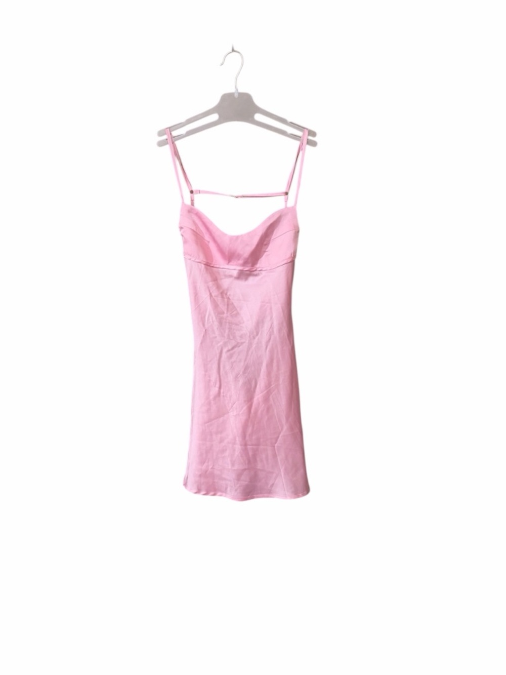 Edikted Soft‎ Pink Satin Dress